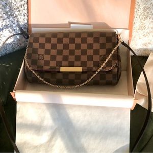 🤩✨authentic✨Louis Vuitton Favorite MM damier ebene
